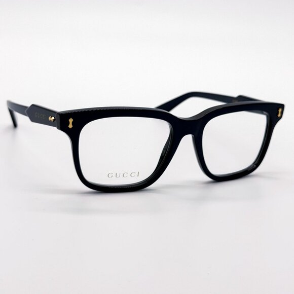 NEW GUCCI GG1265O 005 EYEGLASSES MEN BLUE EYEWEAR - Picture 1 of 9